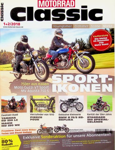 Deckblatt Motorrad Classic (01/2018)